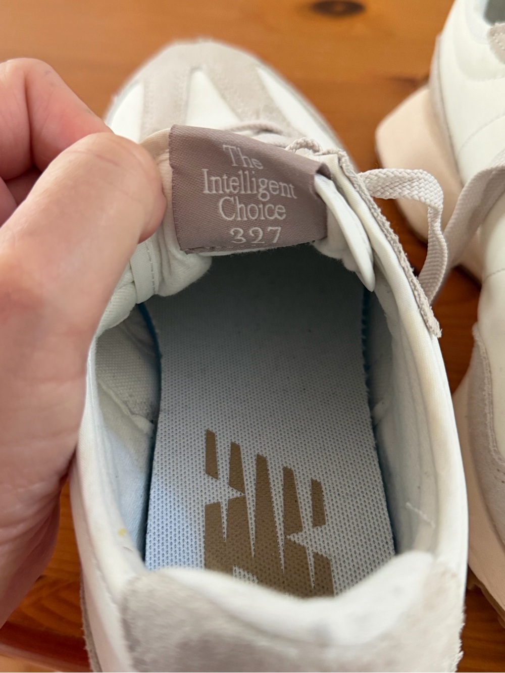 New Balance Women's Sneakers - Taupe & Cream - Picture 7 of 8